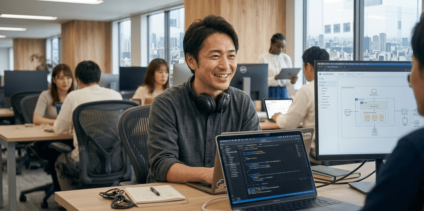 採用サイトへの導線ビジュアル